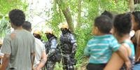 BM tenta cumprir mandado de reintegração de posse de área do Asilo Padre Cacique