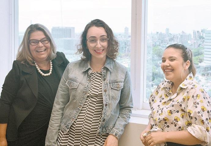 M&aacute;rcia Kern, Lu&iacute;sa Puricelli Pires e Mariana da Costa Bavaresco falam sobre relacionamentos aparentemente amorosos