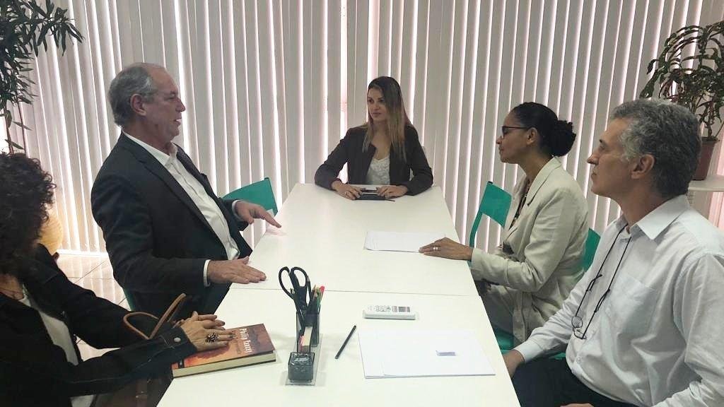 Ciro e Marina se reuniram nesta quarta, em Bras&iacute;lia
