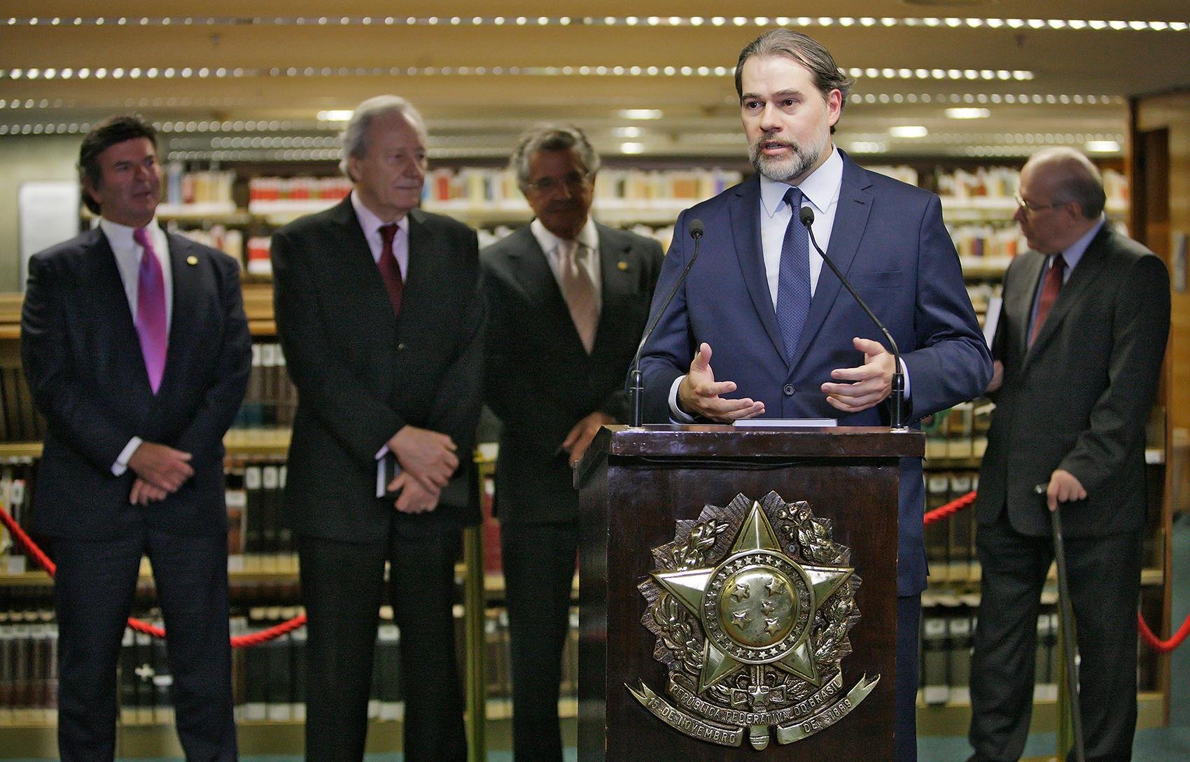 Presidente do Supremo agradeceu Senado por aprova&ccedil;&atilde;o do projeto de lei com aumento