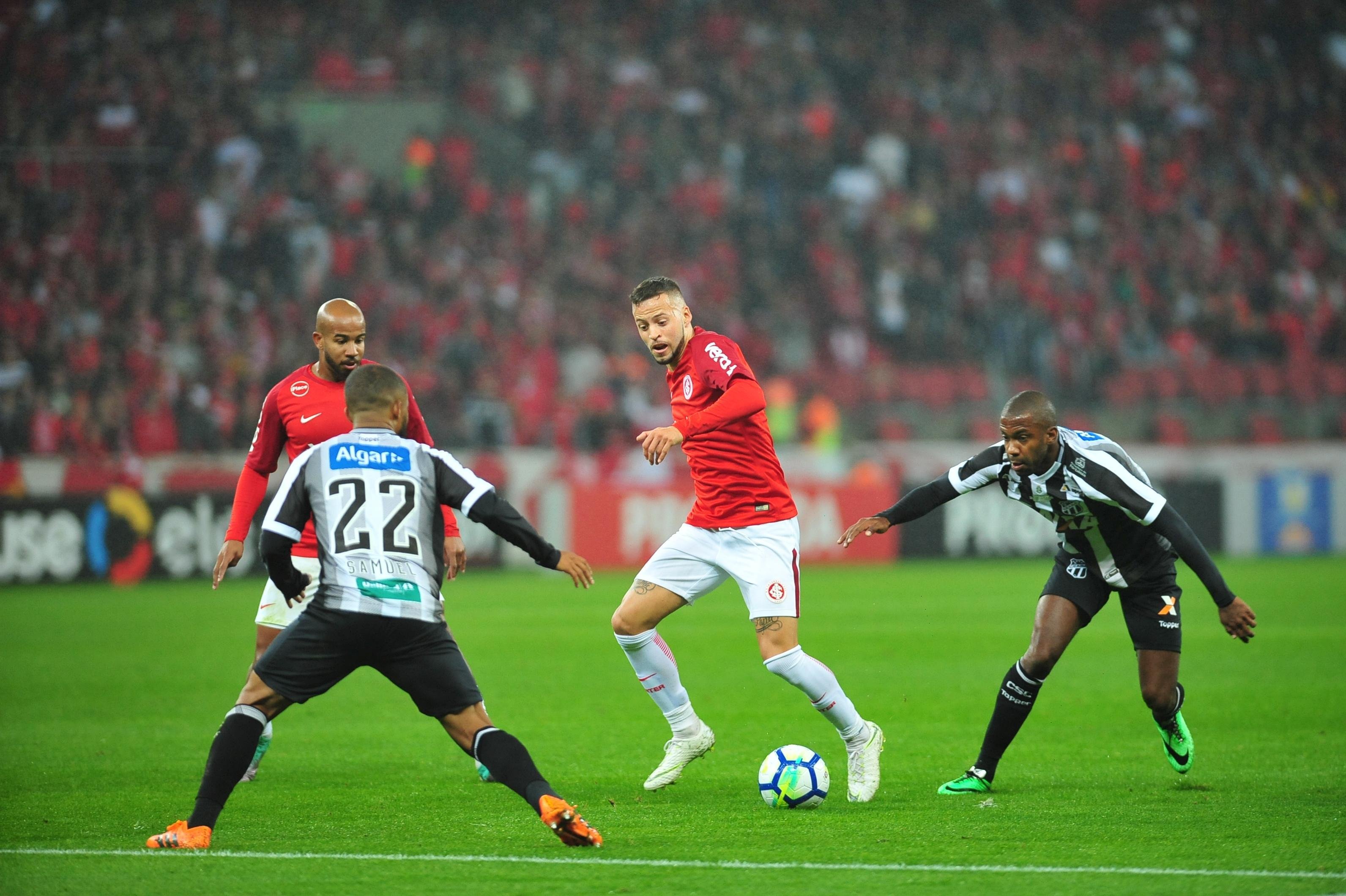 No primeiro turno, o Inter venceu o Cear&aacute; com gol de Pottker, ap&oacute;s chute de Nico L&oacute;pez