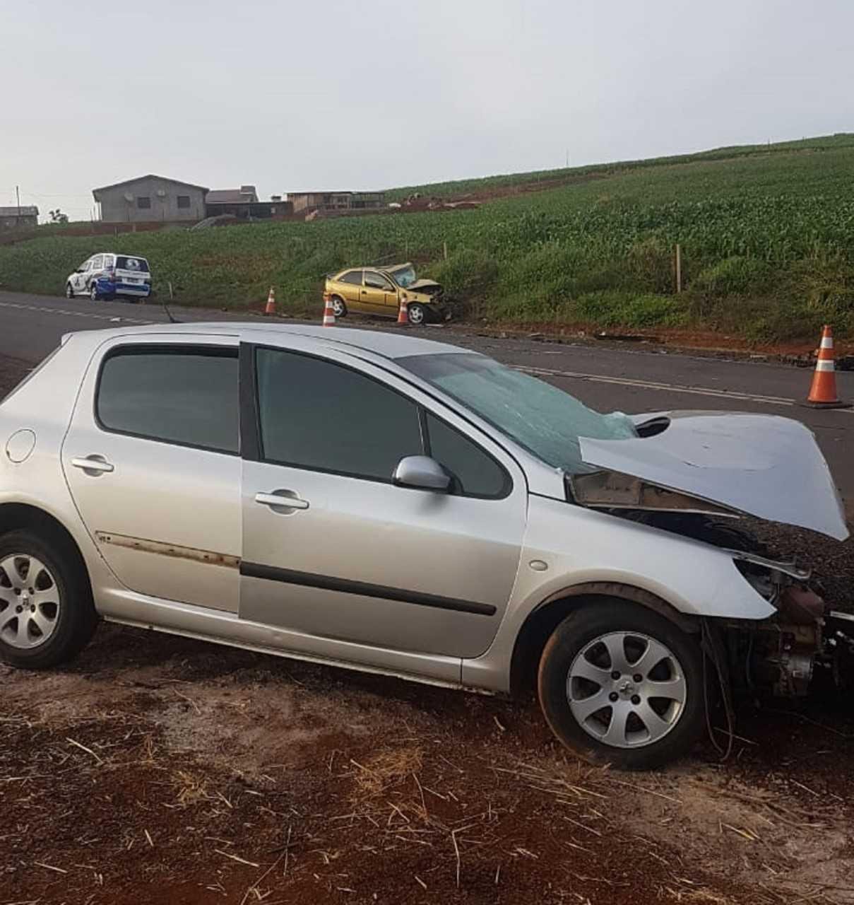 Acidente aconteceu no km 107 da ERS 324