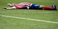 Godín fez gol após sofrer lesão em jogo do Atlético de Madrid