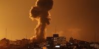 Resposta de Israel, com bombardeios, deixou três vítimas fatais entre palestinos