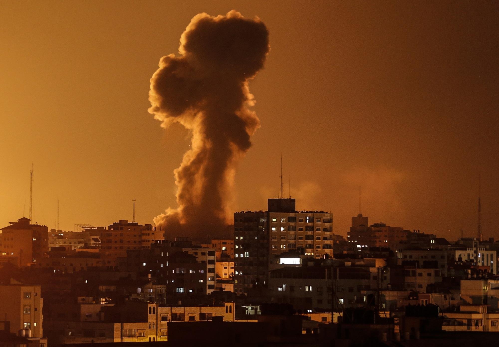 Resposta de Israel, com bombardeios, deixou tr&ecirc;s v&iacute;timas fatais entre palestinos