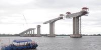 Ponte do Guaíba está quase 75% concluída, segundo Dnit