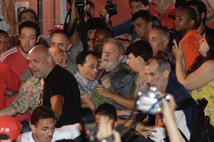 Lula foi preso em 7 de abril