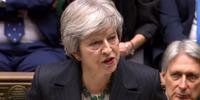 Primeira-ministra britânica, Theresa May, sofreu um forte golpe nesta quinta