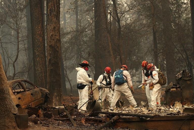 Autoridades locais emitiram um alerta de polui&ccedil;&atilde;o do ar devido aos inc&ecirc;ndios
