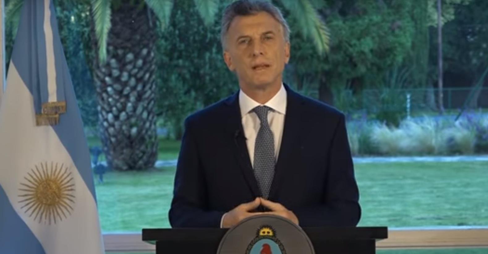 Presidente gravou um v&iacute;deo para falar sobre a localiza&ccedil;&atilde;o do submarino