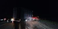 Colisão entre caminhonete e caminhão mata duas pessoas em Soledade 