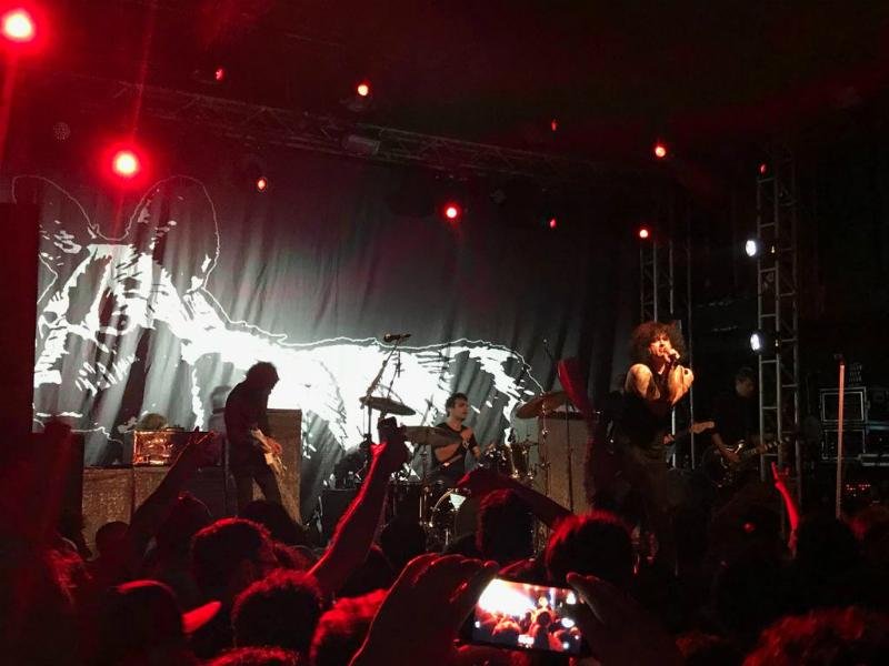 At The Drive In faz show no Opini&atilde;o