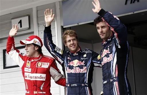 Vettel conquista pole na Hungria e Massa larga em 4&ordm;