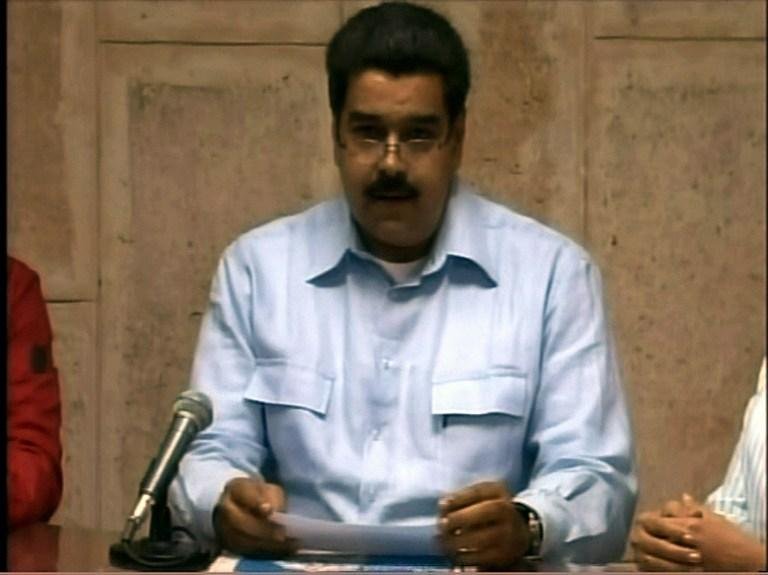 Vice-presidente Nicol&aacute;s Maduro fala sobre o estado de Chavez