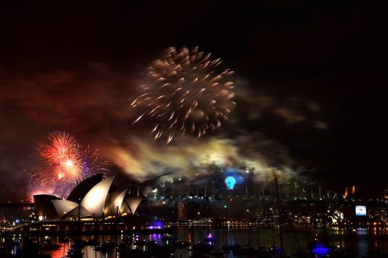 Sydney j&aacute; deu as boas-vindas ao novo ano