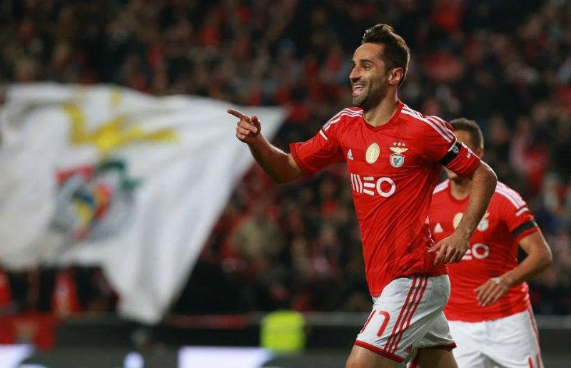 Jonas tem boa m&eacute;dia de gols no Benfica