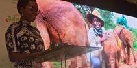 Lupita  contou que visita a um parque nacional no Quênia mudou sua vida
