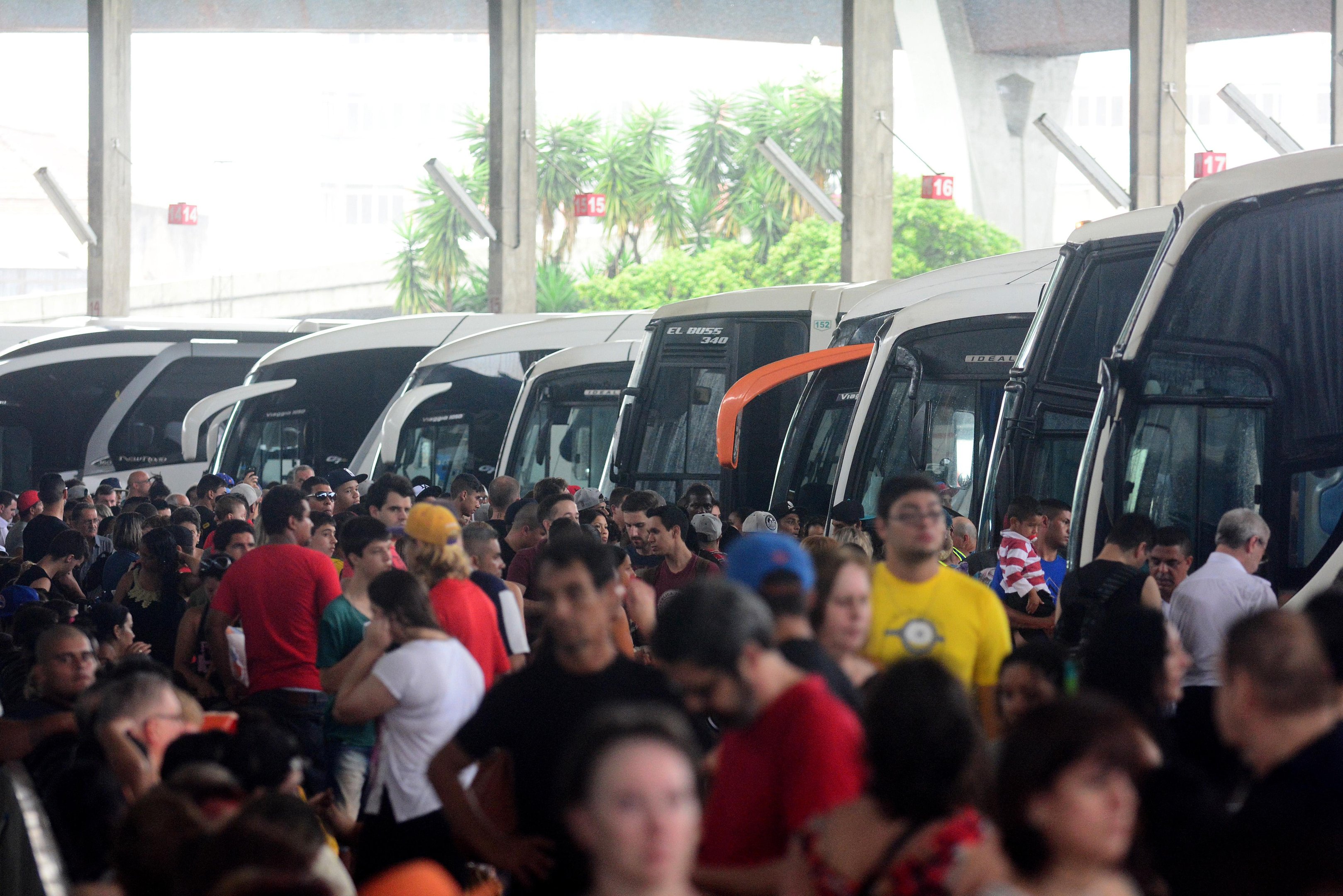 Movimento foi intenso na rodovi&aacute;ria