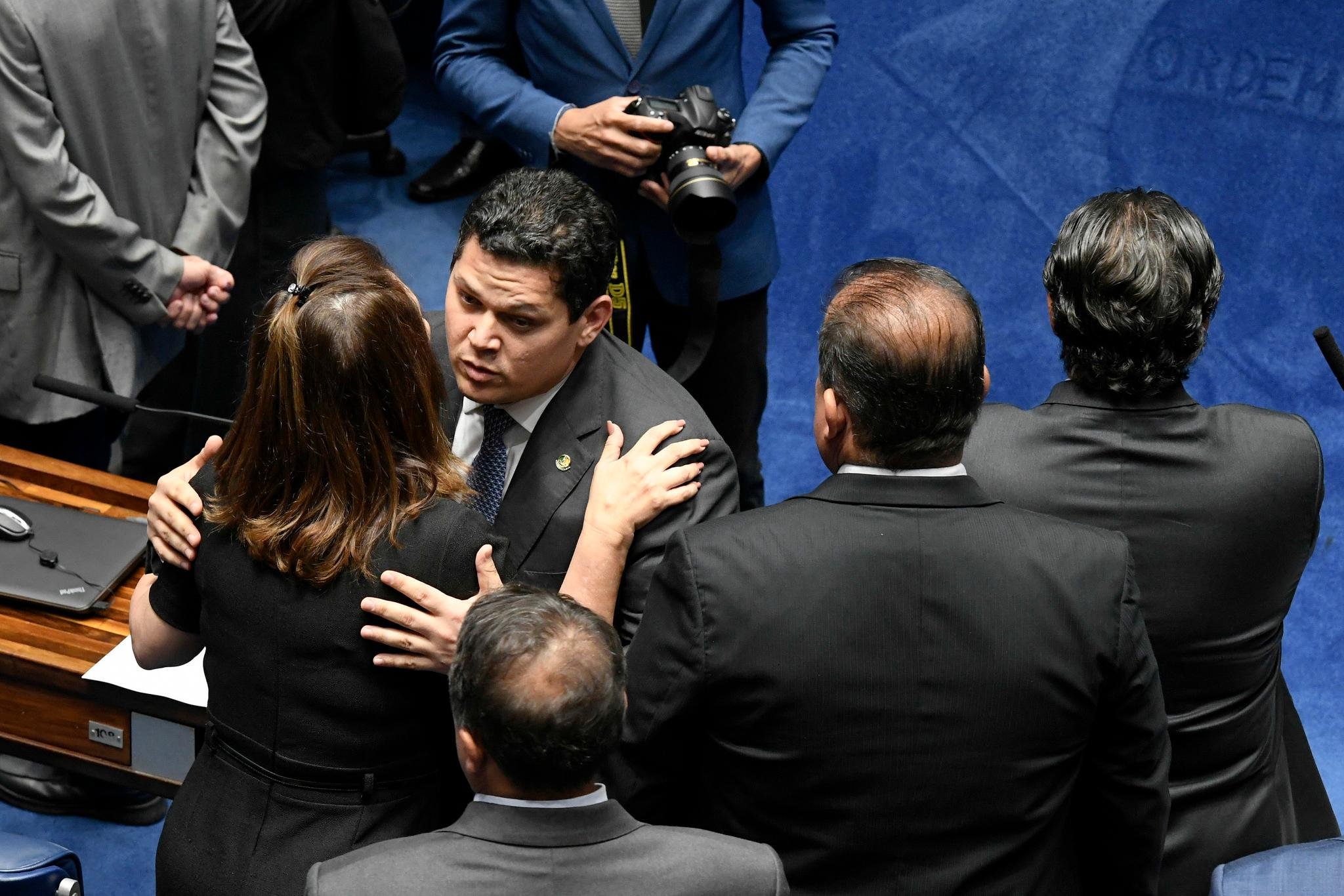 Senador Davi Alcolumbre recebeu pedido de desculpas de K&aacute;tia Abreu