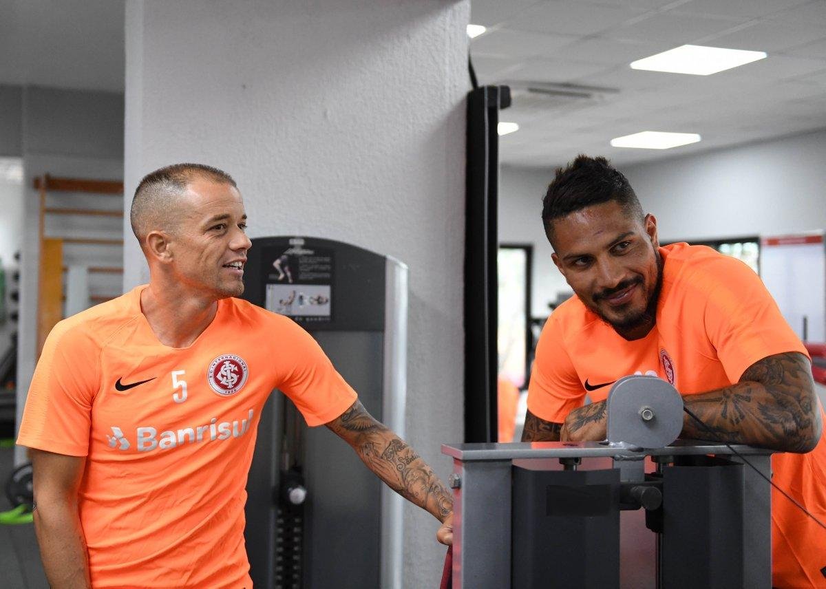 Guerrero voltou a treinar no Inter na ter&ccedil;a-feira