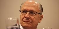 Candidato à presidência Geraldo Alckmin