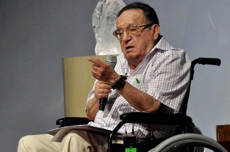Roberto G&oacute;mez Bola&ntilde;os passou mal durante homenagem semana passada