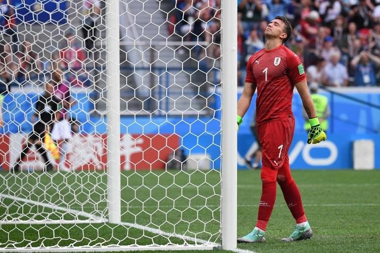 Muslera foi titular na Copa do Mundo da R&uacute;ssia, em 2018