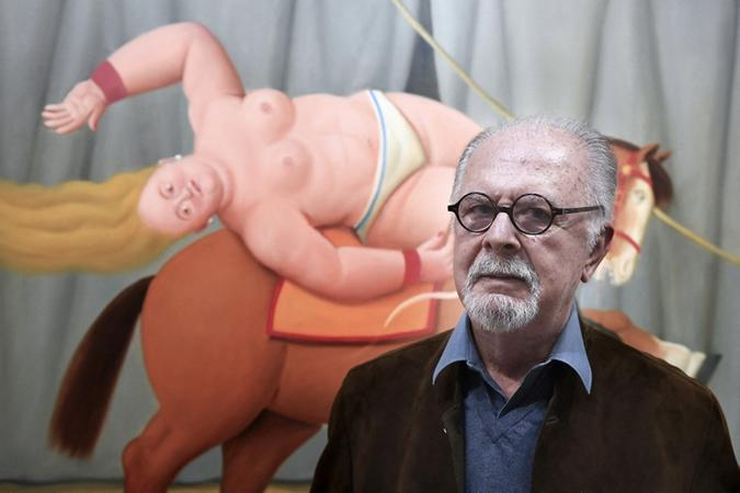 As cria&ccedil;&otilde;es de Botero apresentam formas voluptuosas e surreais