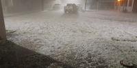 Tempestade de granizo deixou muitos prejuízos em Bagé e na região