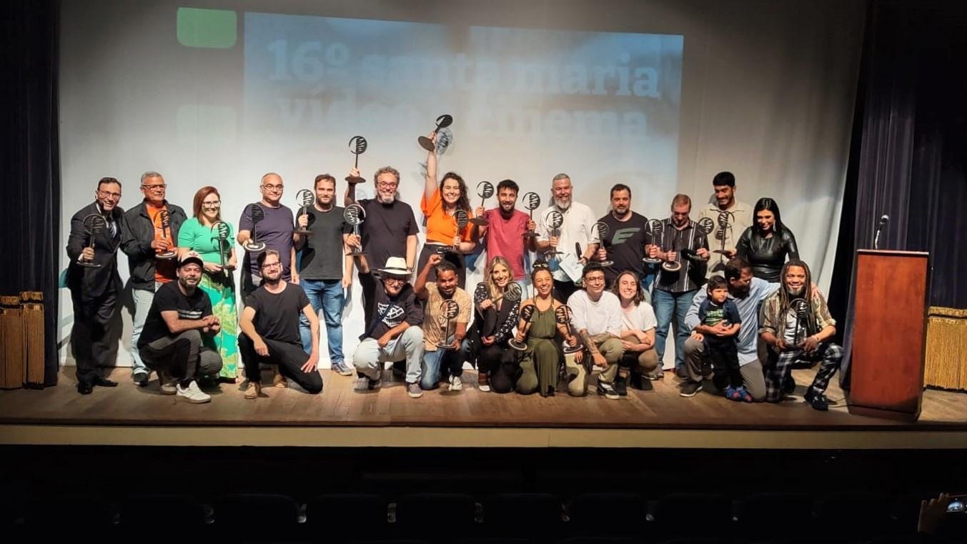Os vencedores e homenageados do Santa Maria V&iacute;deo e Cinema 2023