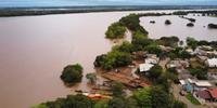 Em Triunfo, o Rio Jacuí registrou 15 centímetros de elevação em um dia