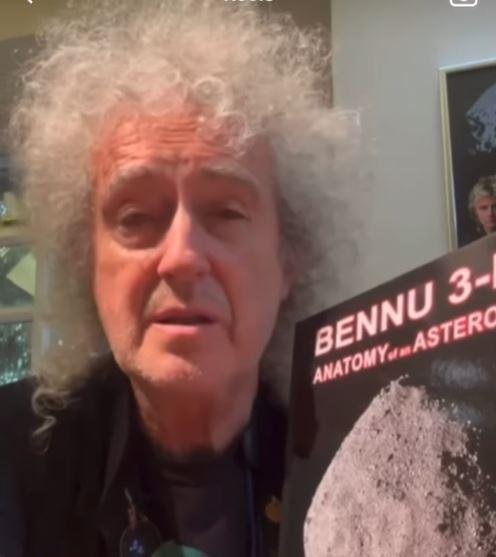 Brian May, da banda Queen, celebrou a experi&ecirc;ncia