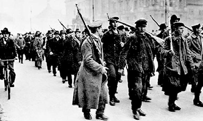 Movimento revolucion&aacute;rio na Baviera rejeita o Tratado de Versailles