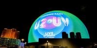 Arena em formato de esfera gigante se tornou atração em Las Vegas