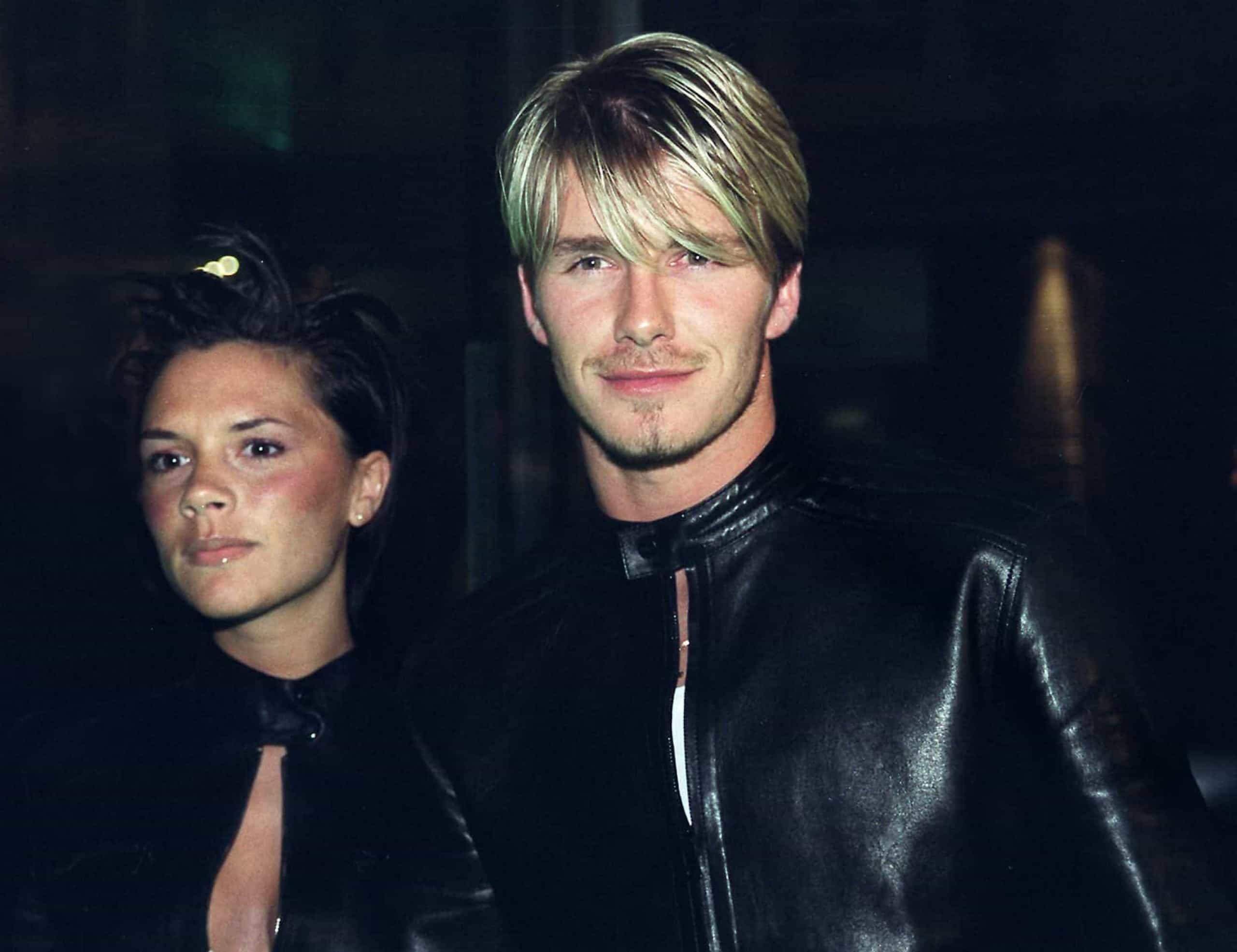 O jogador David Beckham e a ex-cantora e estilista Vitoria Beckham