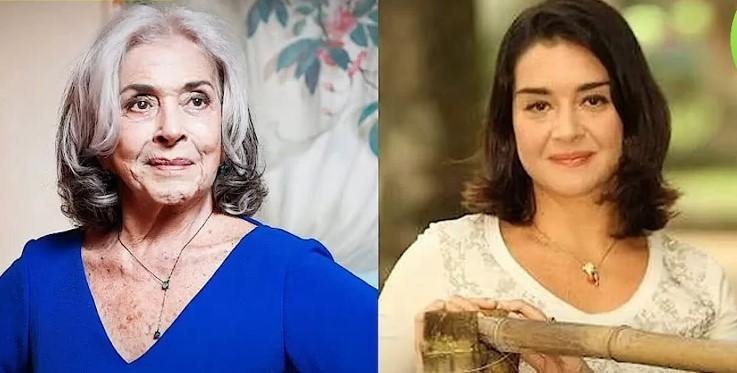 A atriz Betty Faria e sua filha, a astr&oacute;loga e roteirista Alexandra Marzo