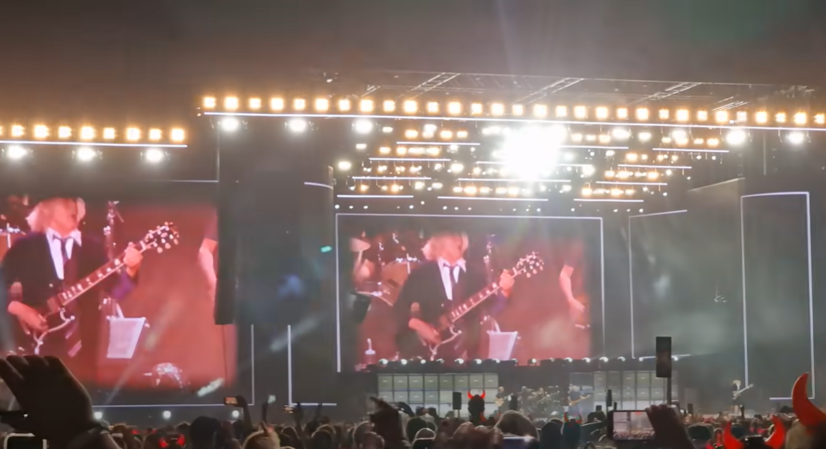 Banda AC/DC fez seu primeiro show ap&oacute;s sete anos longe dos palcos, no &uacute;ltimo s&aacute;bado, 7