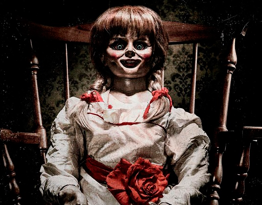 A boneca e o filme 'Annabelle' est&aacute; na lista