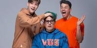 O comediante e fenômeno do YouTube Erick Clepton contracena com seus irmãos Pierre e George