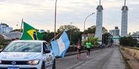 A Meia Maratona passou pelos principais cartões-postais de Uruguaiana