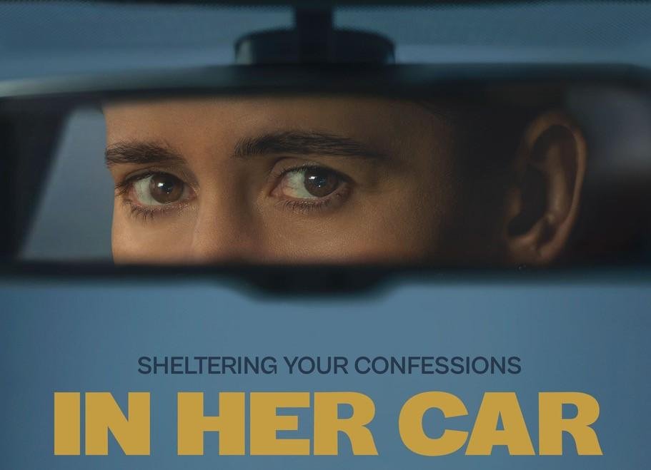 Cartaz de 'In her car': seis dos dez epis&oacute;dios planejados foram filmados e dez emissoras europeias participaram no seu financiamento