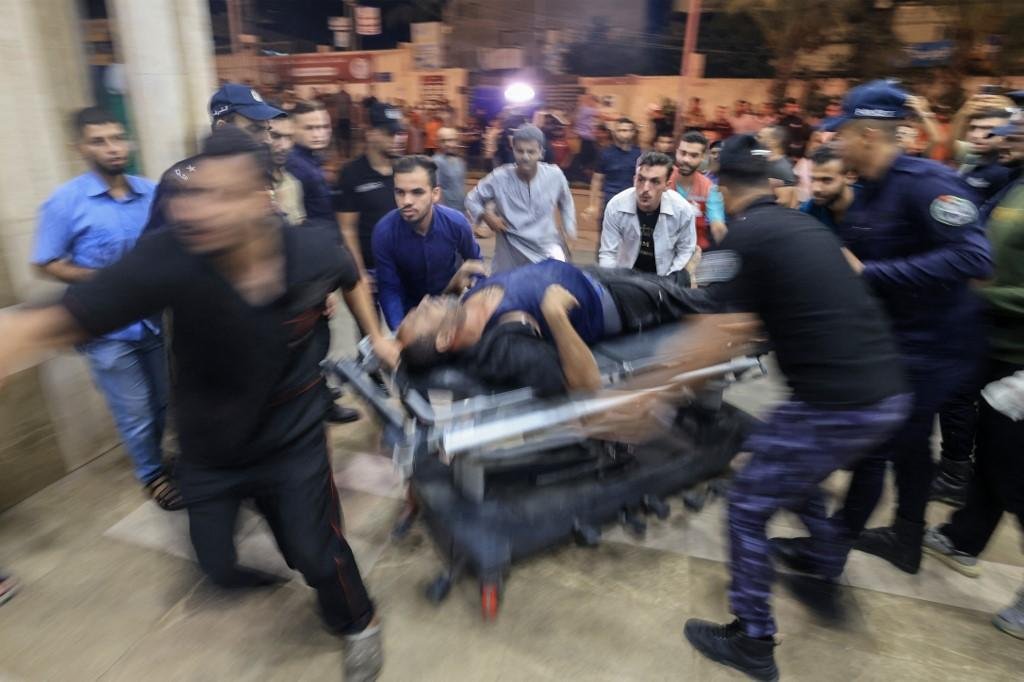 Ataque israelense matou pelo menos 200 pessoas, afirmou o Minist&eacute;rio da Sa&uacute;de