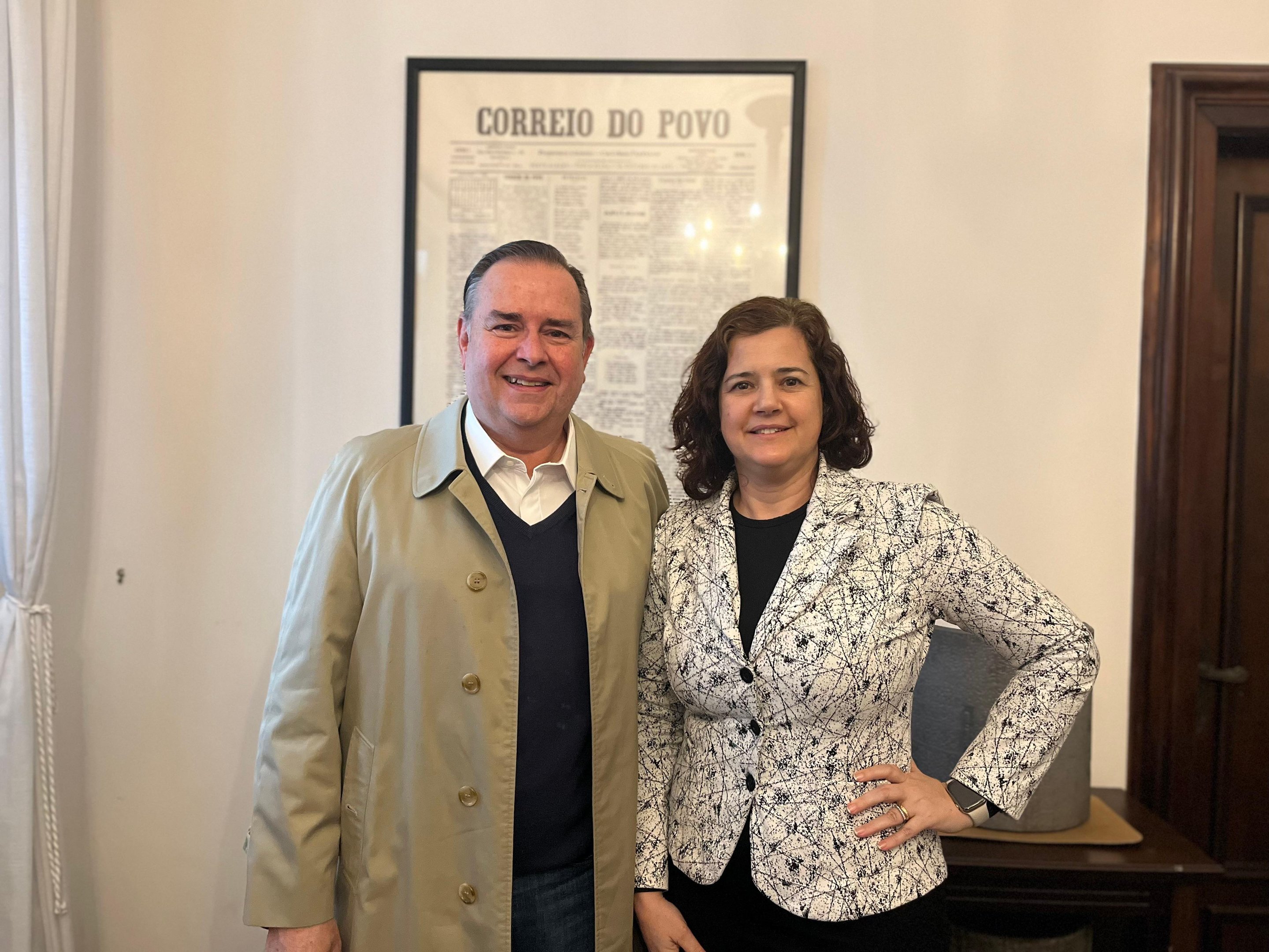 Vice-presidentes do Ibef RS Eduardo Giez Estima e Liliane Guerreiro refor&ccedil;am a import&acirc;ncia do reconhecimento