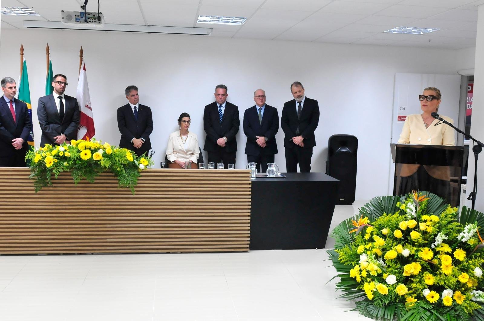 Em sua fala, a nova procuradora-regional do MPT-RS reafirmou compromisso de trabalhar em defesa dos direitos fundamentais do trabalhador