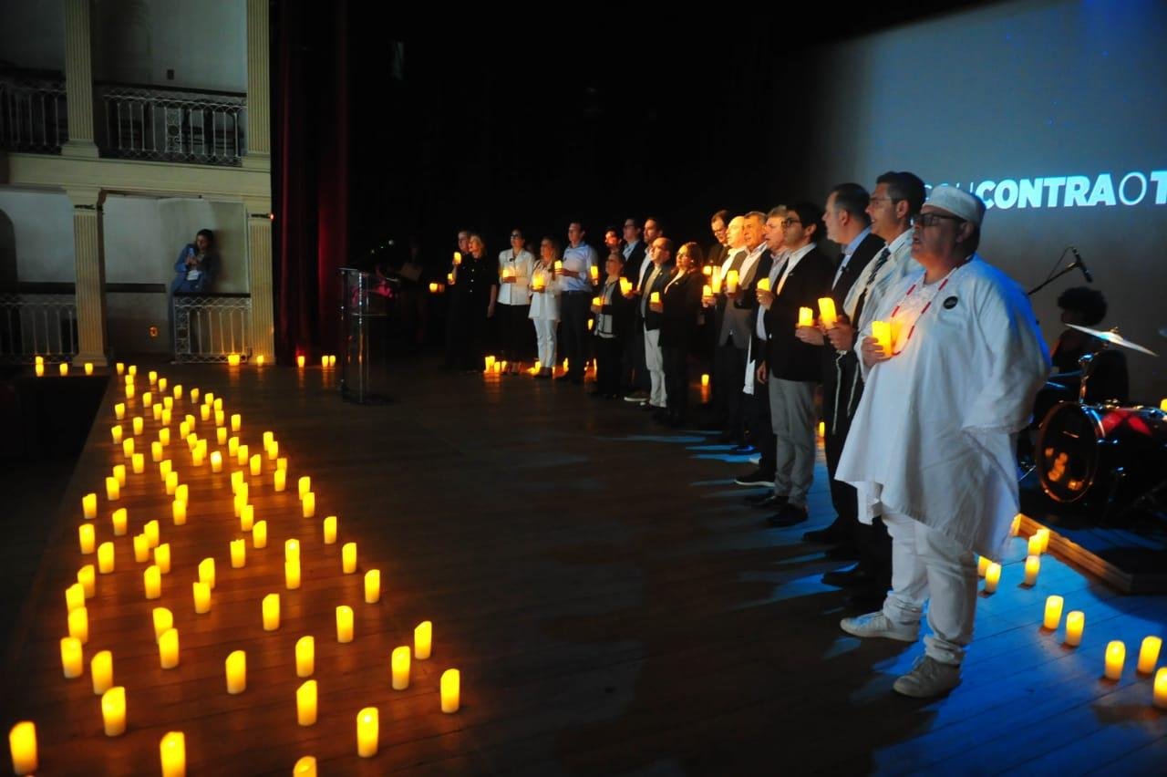 O evento reuniu o Grupo de Di&aacute;logo Inter-religioso de Porto Alegre.