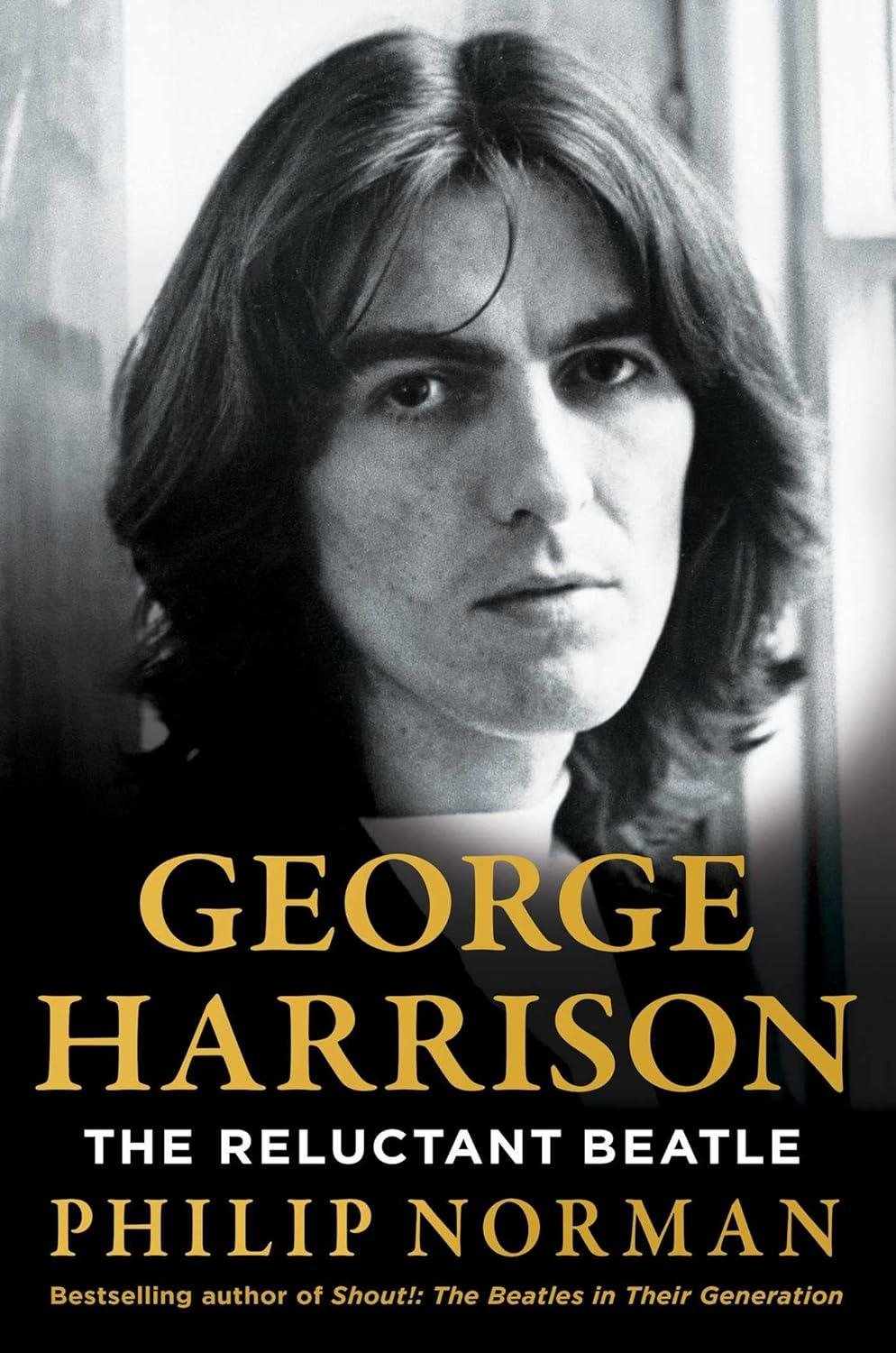 Foto da capa do livro "George Harrison: The Reluctant Beatle", ainda sem tradu&ccedil;&atilde;o para o Brasil