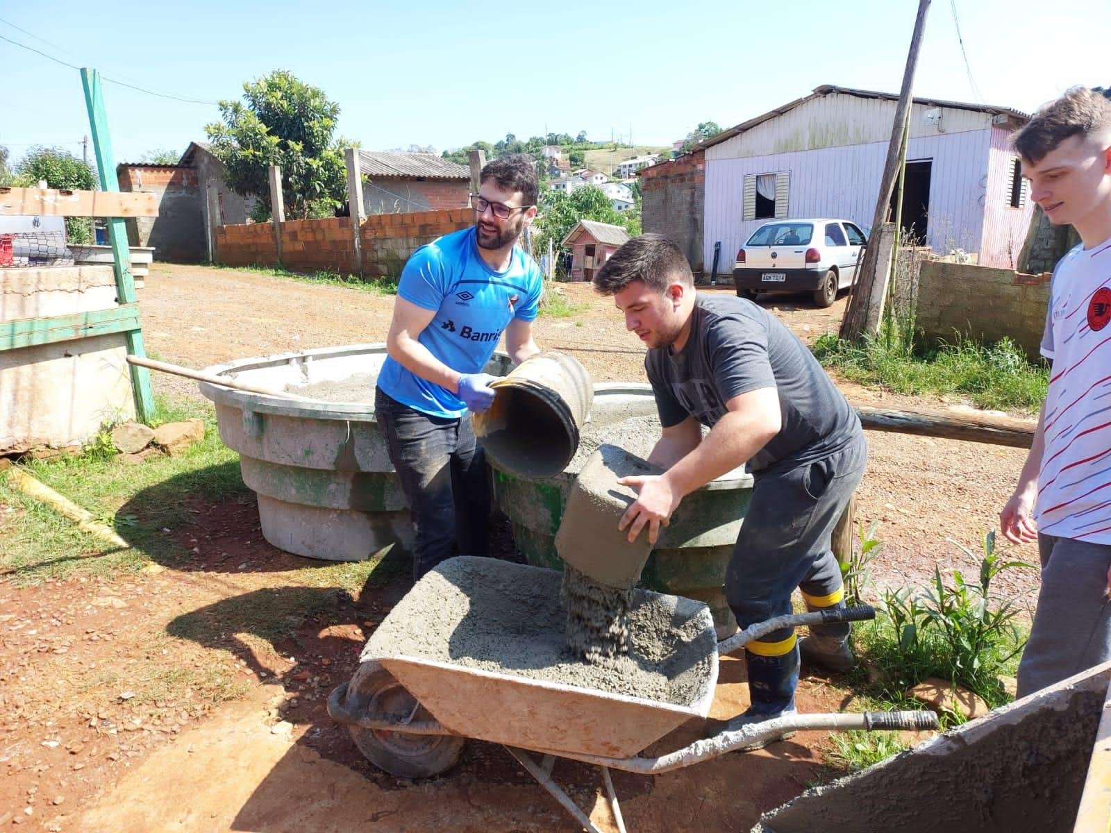 O projeto conta com apoio da doa&ccedil;&atilde;o de materiais de empresas parceiras