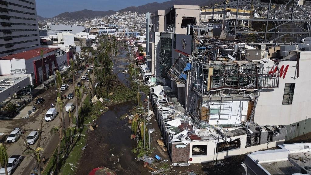 Ventos extremos causaram destrui&ccedil;&atilde;o