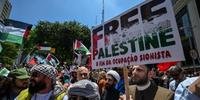 Em São Paulo, ato a favor do Estado da Palestina