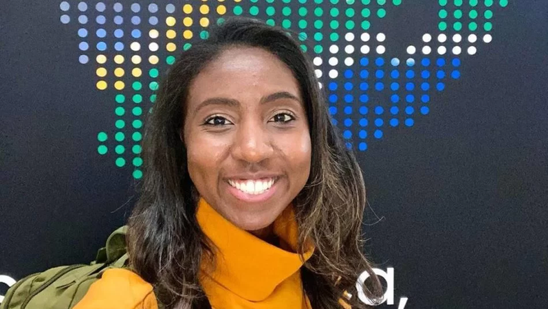 Nataly Castro, influenciadora de viagem
